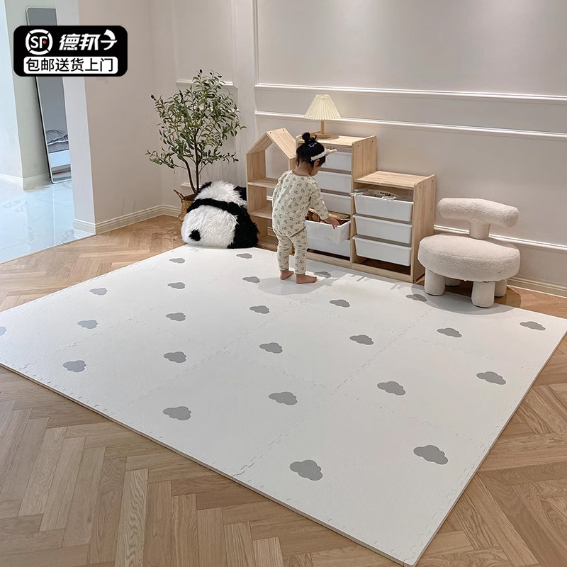 加厚泡沫拼接地垫儿童爬行垫家用宝宝爬爬垫环保无味拼图地板垫子,玩具/童车/益智/积木/模型,爬行垫,淘宝优惠券,粉丝福利购,淘宝优惠卷