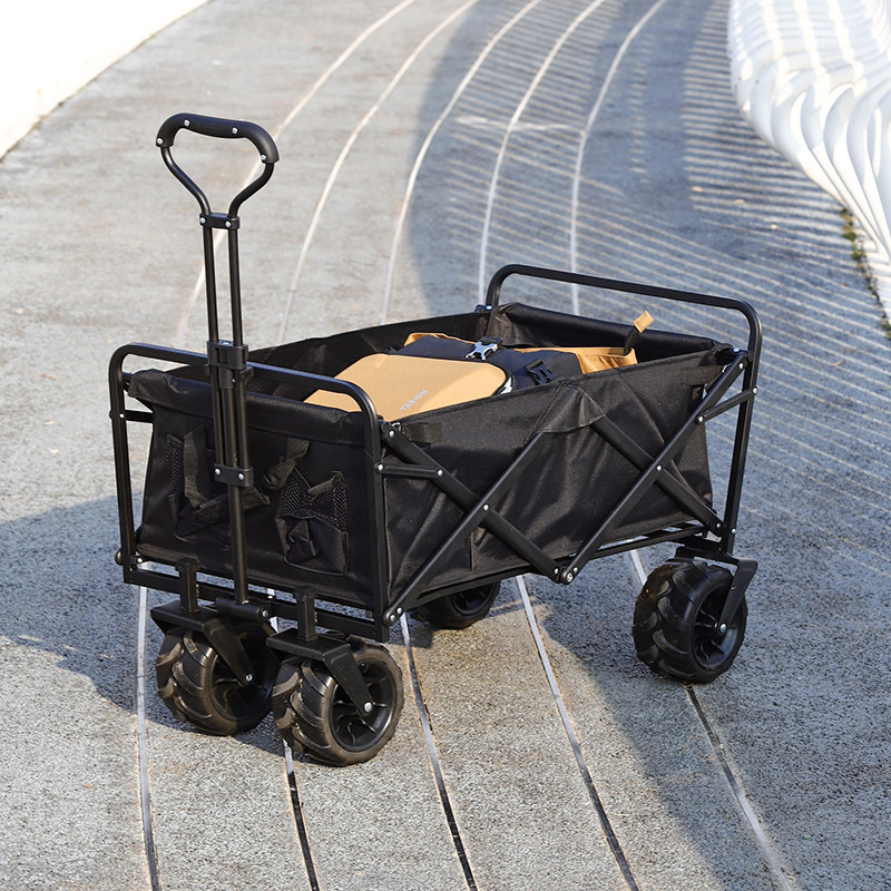家用手拉车四轮折叠小拉车便携超市购物买菜拉杆车户外野营钓鱼车,收纳整理,便携购物车,淘宝优惠券,粉丝福利购,淘宝优惠卷