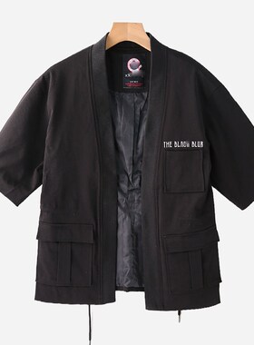 XXX系列潮牌春秋新款男士潮流时尚宽松长袖刺绣外套M8781