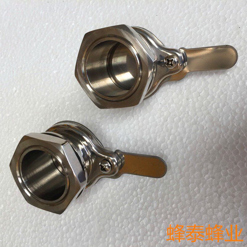 流蜜口 不锈钢出蜜口 摇蜜机流蜜桶配件 养蜂用品