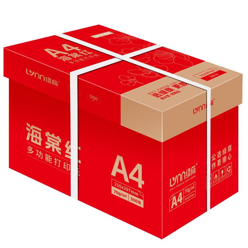绿荫整箱打印纸张纸复印纸加厚打印复印资料办公用纸白纸绘画纸打,办公设备/耗材/相关服务,复印纸,淘宝优惠券,粉丝福利购,淘宝优惠卷