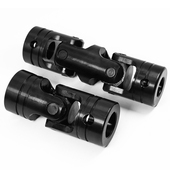 节精密十字万向联轴器D型耐磨穿销键槽款 传动轴间隙小转速