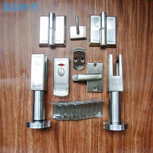 卫生间隔断五金 洗手间隔板装 新款厕所隔断装五金