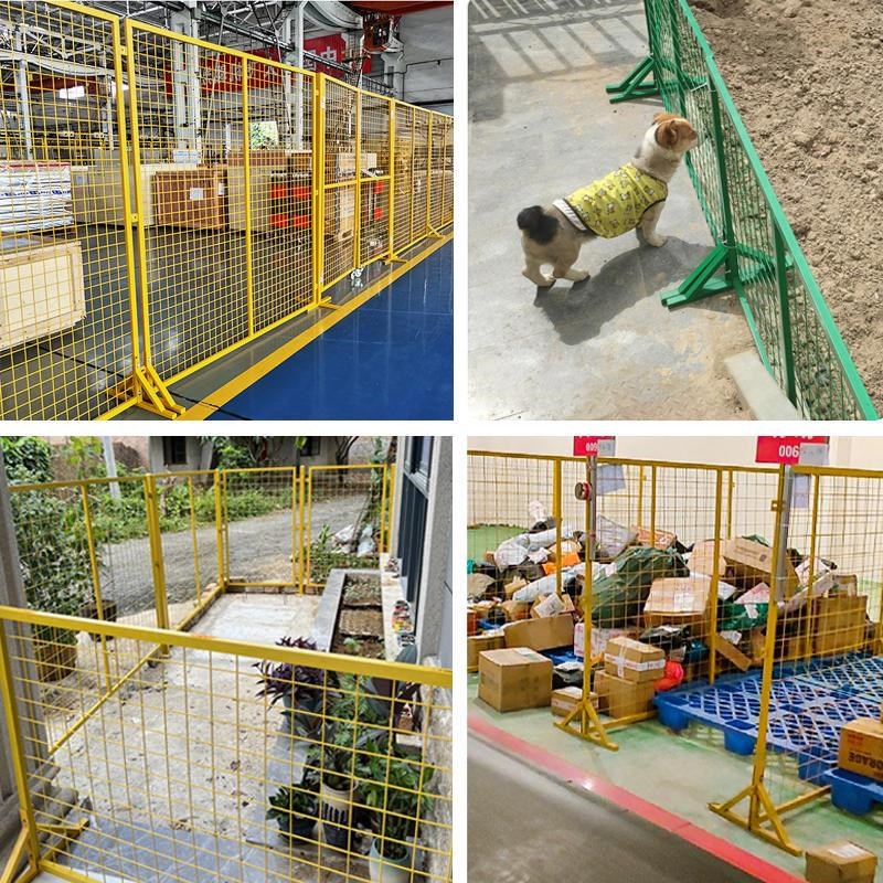 新品可移动围栏快递分拣隔离网仓库围挡车间隔离网物流隔断栅栏护