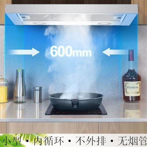 小型单身公寓迷你内循环不外排无烟管抽油烟机烧烤油炸除油烟商用