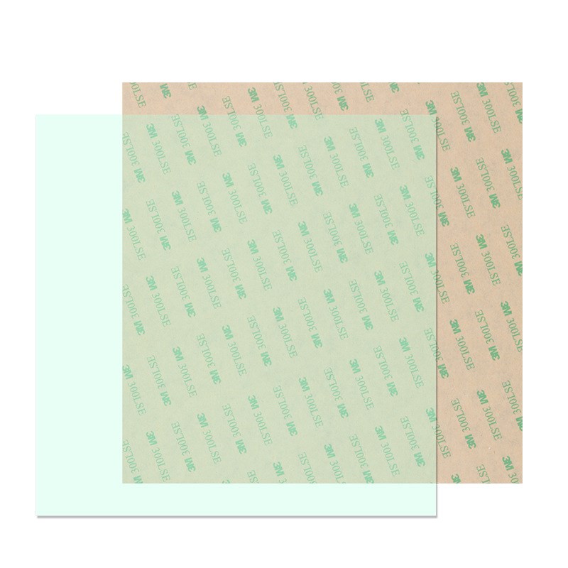 3D打印机配件 PEI 冷打片面板 250*250*0.5mm 黑色带背胶