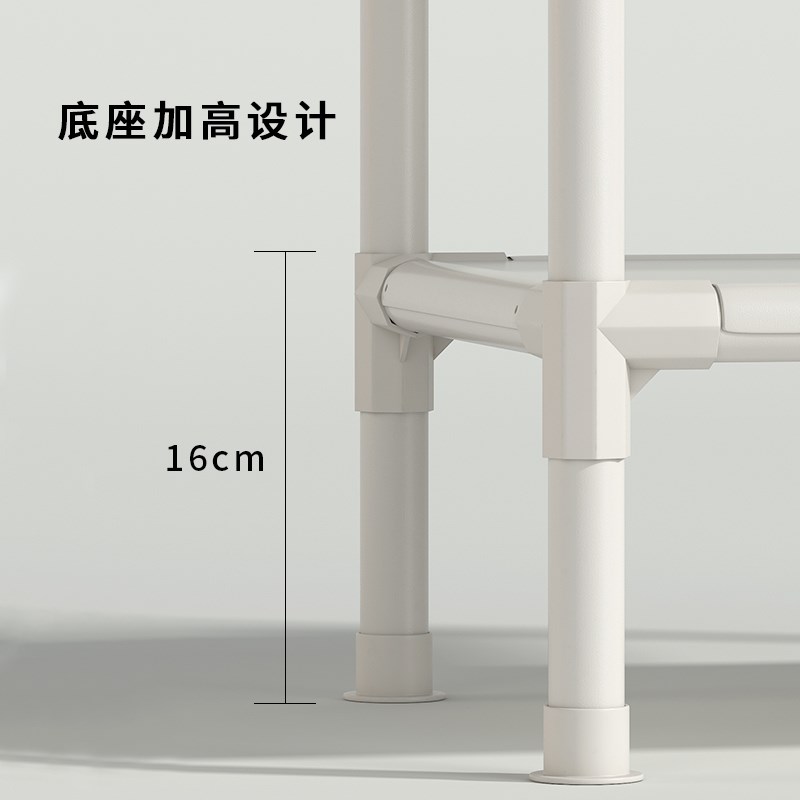 挂衣架落地卧室简约现代轻奢加厚加F粗衣帽架晾衣架置物架多功能