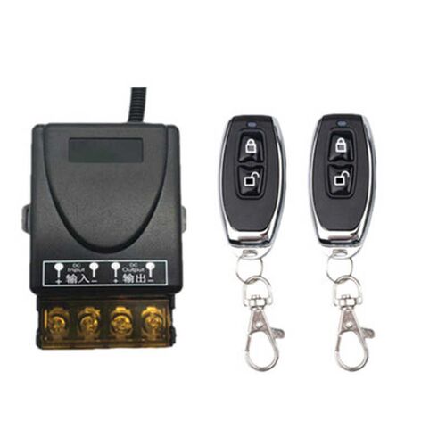 12V24V48jV遥控开关无线遥控车用智能直流水泵汽车电瓶断电继电器