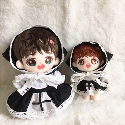 现货娃衣10cm海星体正常s体十厘米棉花娃娃公仔15cm20cm裙子套装