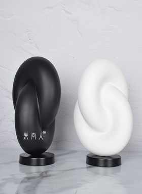 简约现代客厅玄关酒店大堂创意几何软装饰品