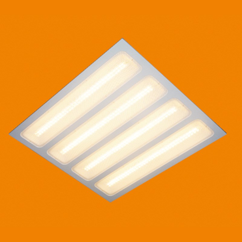 LED格栅灯96瓦120瓦嵌入式天花面板灯办公吊灯格珊灯盘工程质量款