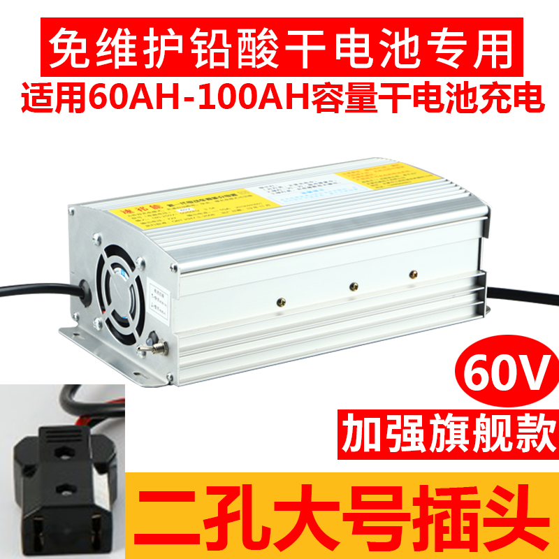 电动汽车充电机8v100V100h72V新能源免维护电池智能充电器