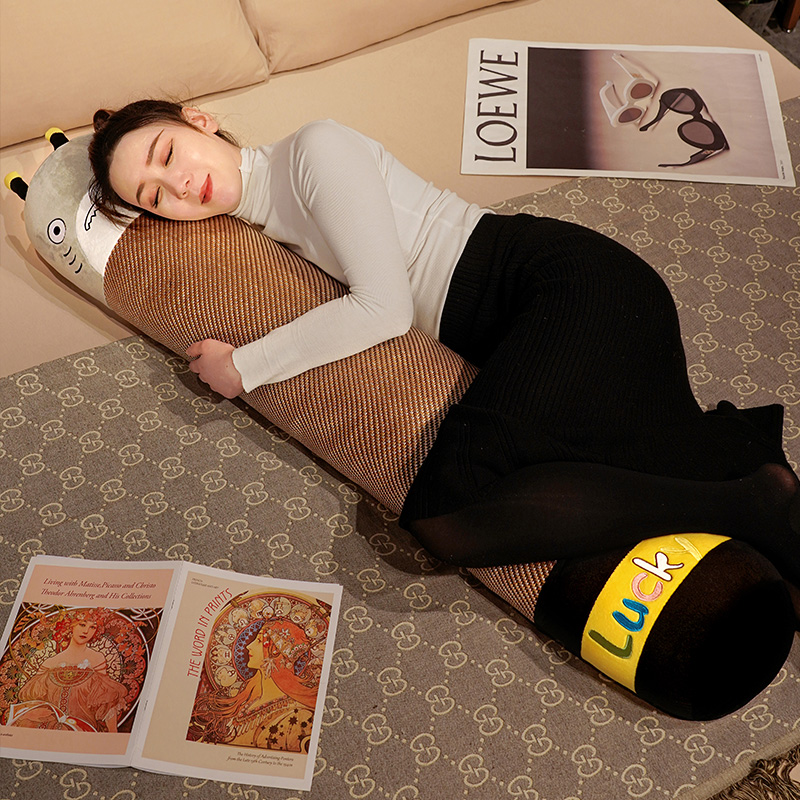 凉席长条枕头抱枕女生睡觉床上侧睡夹腿男生款靠枕孕妇可拆洗靠垫