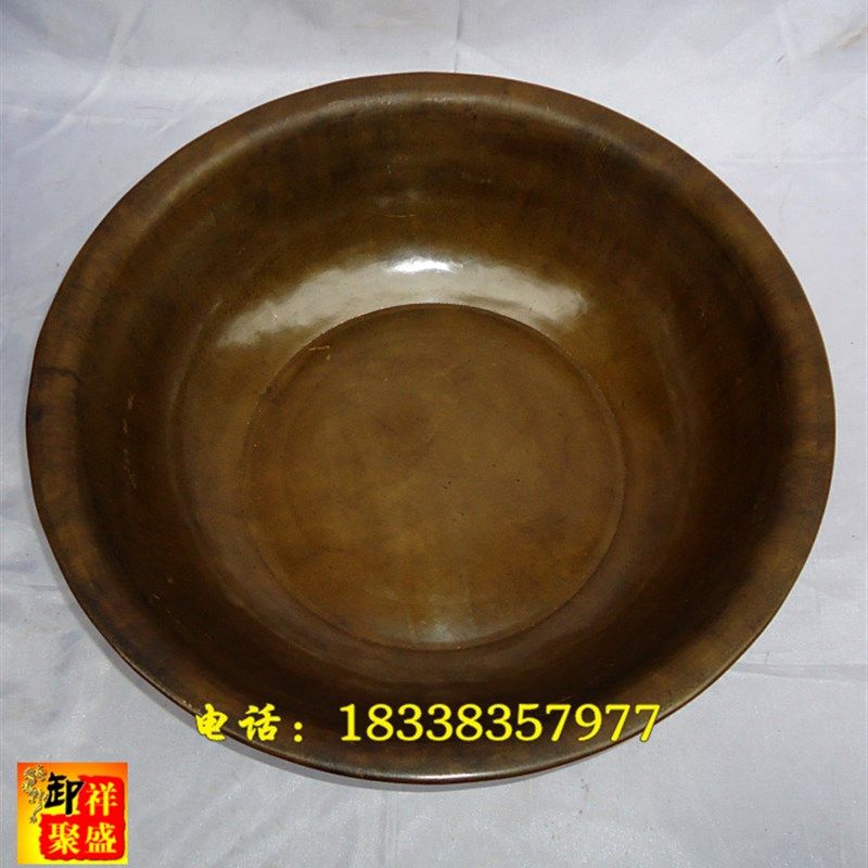 纯手工铜盆 加厚老铜盆洗脸盆足浴盆 浴佛盆 婚庆用品 加大加深,家居饰品,装饰摆件,淘宝优惠券,粉丝福利购,淘宝优惠卷