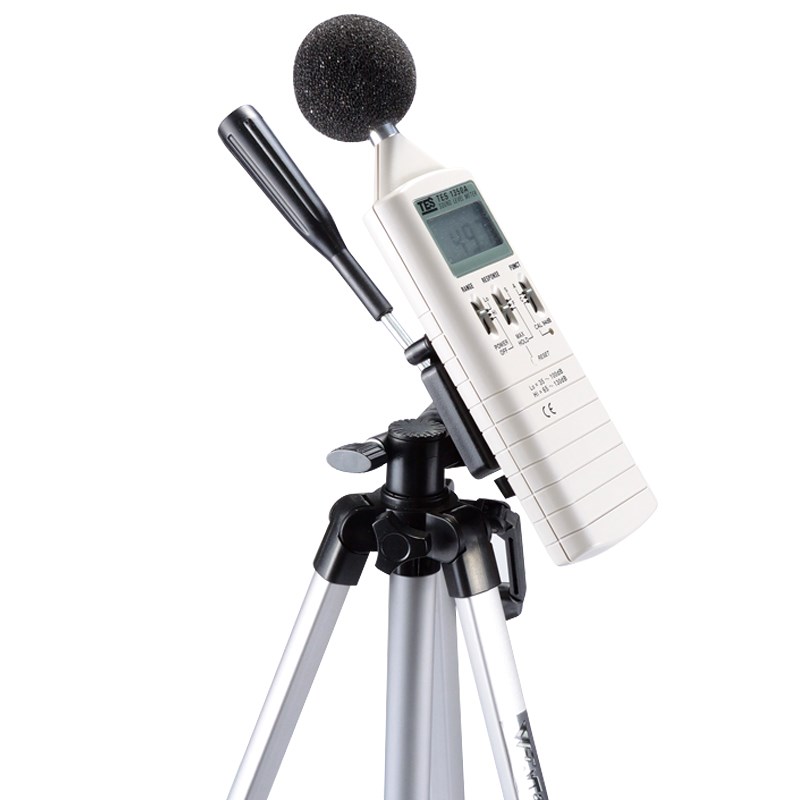 台湾泰仕TES-1350A噪音计高精度测试声音分贝仪声级计1350R/1351B