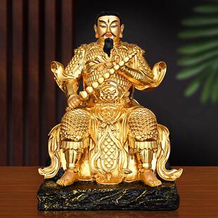 雷祖纯铜神像九天应元雷声普化天尊中式风格1米大号雷公摆件定做