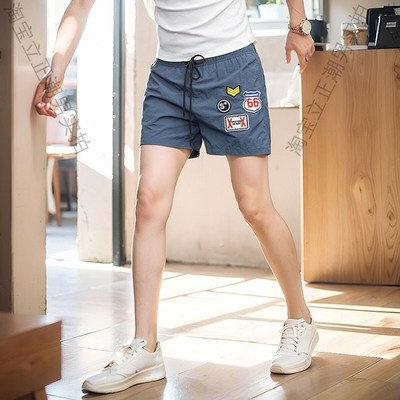 2024年新款短裤男速干三分裤外穿休闲运动M半截裤4分沙滩裤可下水