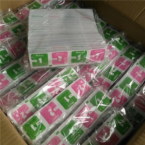 酒精干湿包手机贴膜酒精巾擦屏幕清洁H干湿布钢化膜用酒精包配套