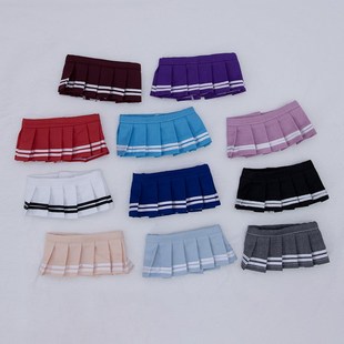 10cm15cm20cm棉花娃娃娃衣百C褶裙20厘米玩具公仔衣服玩偶裙子现