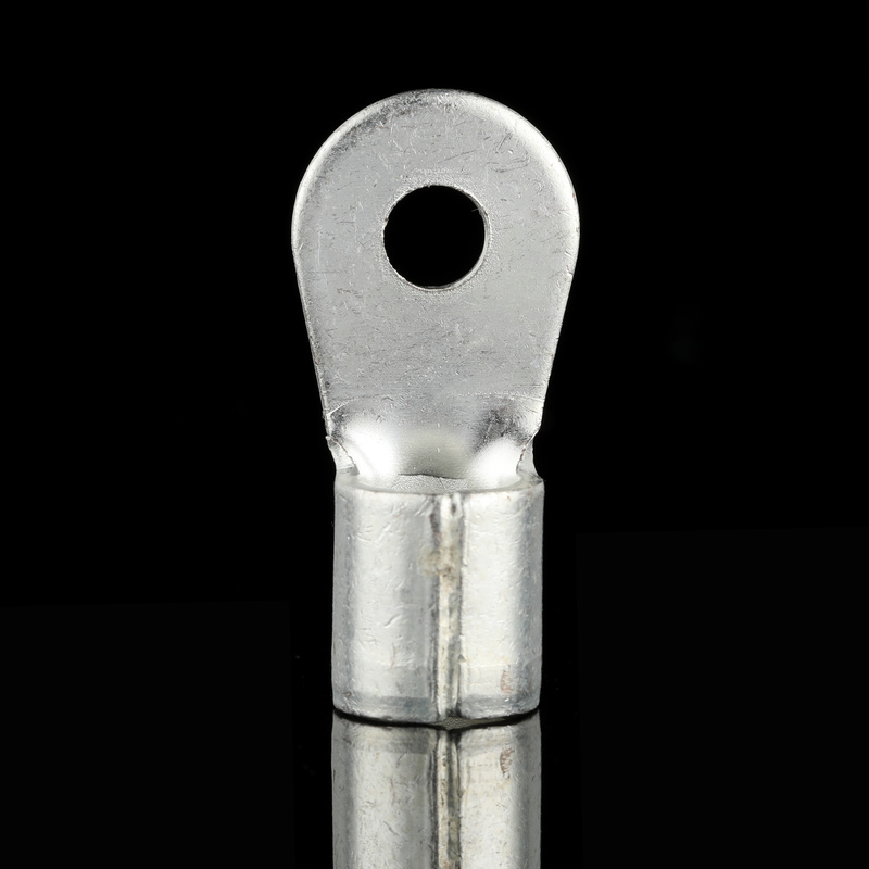 国标紫铜 OT35-6 冷压接线端子 RNB圆型裸端头OT铜鼻子200只 焊口