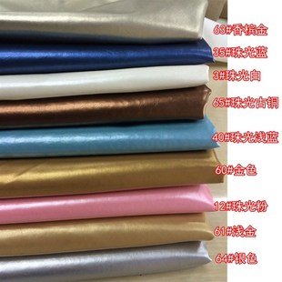 服装 软包防水皮料手工纯色皮布料 面料 COS服软皮半PU皮革