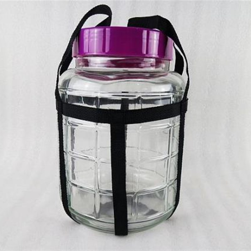 加厚自动排气水果酵素桶发酵密封罐无铅玻璃泡酒自酿葡萄酒瓶