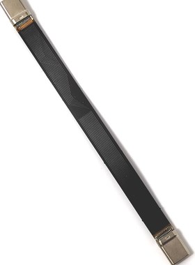 TYPE C24pin双公头 FPC软排线大电流 全通款没包胶长度132mm