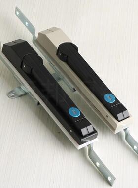 顶邦 MS829全黑米黄天地连杆锁 通讯柜 威图柜锁配电箱机柜拉杆锁