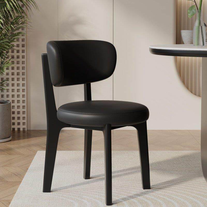实木餐椅家用简约现代侘寂风桌椅北欧设计师极简软包客厅靠背椅子,住宅家具,餐椅,淘宝优惠券,粉丝福利购,淘宝优惠卷