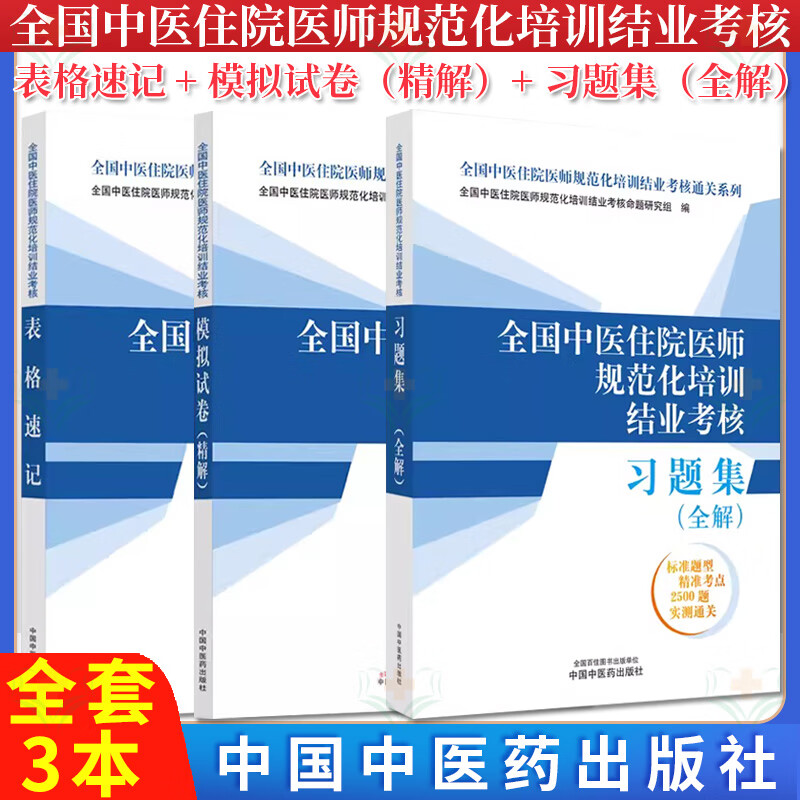 中医规培结业考试住院师范