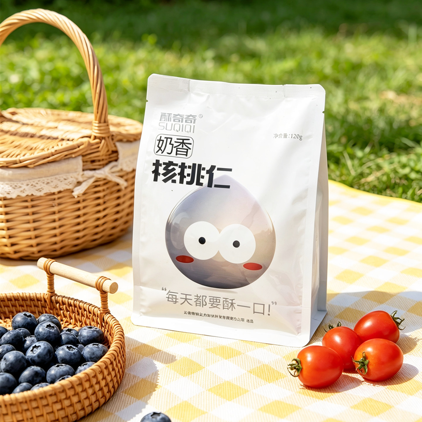 云南特产酥奇奇核桃仁奶香味120g袋装去皮孕妈儿童零食2025年新货