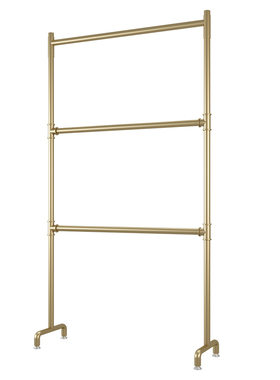 服装店展示架双三层挂衣杆落地陈列货架晾晒女童装升降专用龙门架