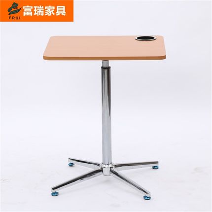 富瑞站立式升降桌学习桌笔记本电脑桌办公桌讲台可移动可拆装包邮