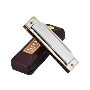 铃木口琴10孔布鲁斯十孔蓝调C调口琴初学者儿童学生成人入门乐器