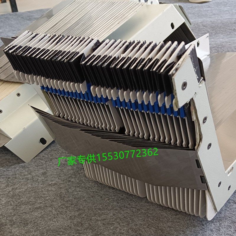 厂家定制德玛吉1035X轴盔甲防护罩伸缩铠甲挡屑盖板钣金不锈钢