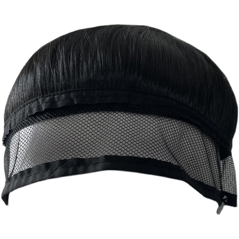 古风抹额头套明制男女一体古装发套懒人网巾纱网易固定汉服男假发