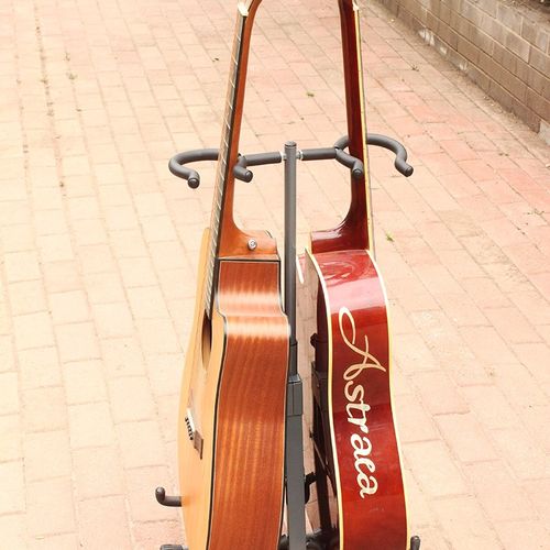 吉他架子立式支架家用双头木电大提琴放置落地琵琶可折叠柳琴琴架