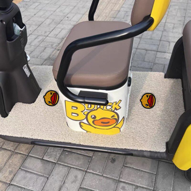 适用于瑞仕达指挥官脚垫电动三轮车脚垫防水踏板垫脚踩垫坐垫套