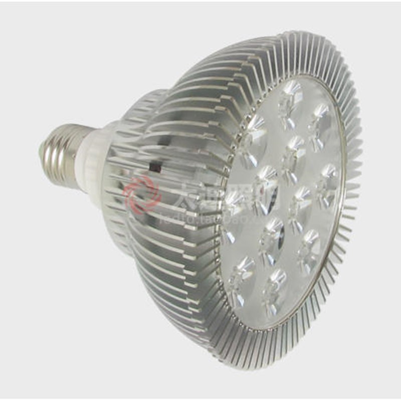 led射灯par30 5w7w par38 9w12w 18w聚光 E27彩色led灯泡光源e26