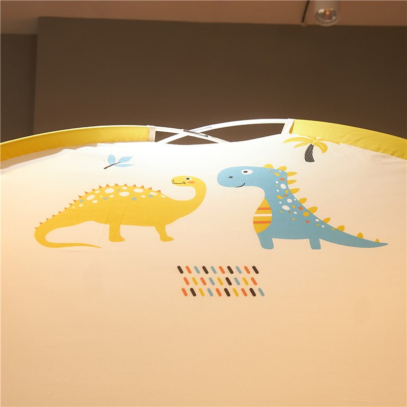 免安装蒙古包蚊帐防蚊折叠儿童双开门宿舍蚊帐加密加厚款