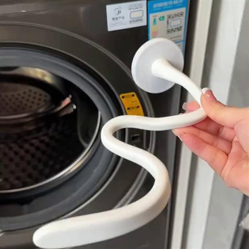 洗衣机门扣通风防霉防异味滚筒洗衣机防夹手门锁限位磁吸固定卡扣