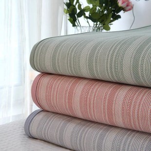 老粗布凉席三件套纯棉夏季 空调凉席冬夏两用加厚粗布床单