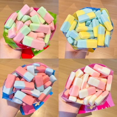 哈滋未外国零食瑞典糖果风味网红爆款橡皮酸沙混合水果味泡泡软糖