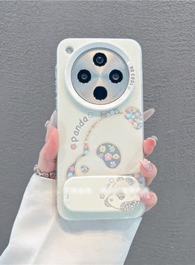 适用OPPOfindX9可爱熊猫手机壳