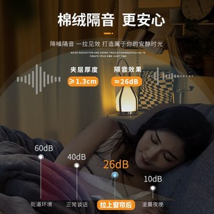 防风窗帘挡风防寒保暖超强隔音夹棉加厚隔冷气遮光2022年新款 冬季