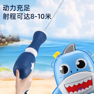 背包水枪玩具男女孩夏天沙滩戏水打水仗吸水呲水枪学生 卡通抽拉式