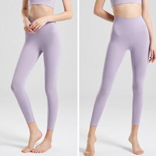 高货速发胖mm大码 女 无尴尬线高腰提臀弹力紧身速干健身运动瑜伽裤