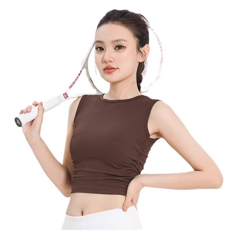 高货速发运动背心女跑步训练普拉提瑜伽无袖内衣一体式健