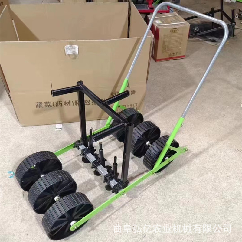 农用小颗粒菜种精播机手推五行电动播种机娃娃菜包菜空心菜点播机