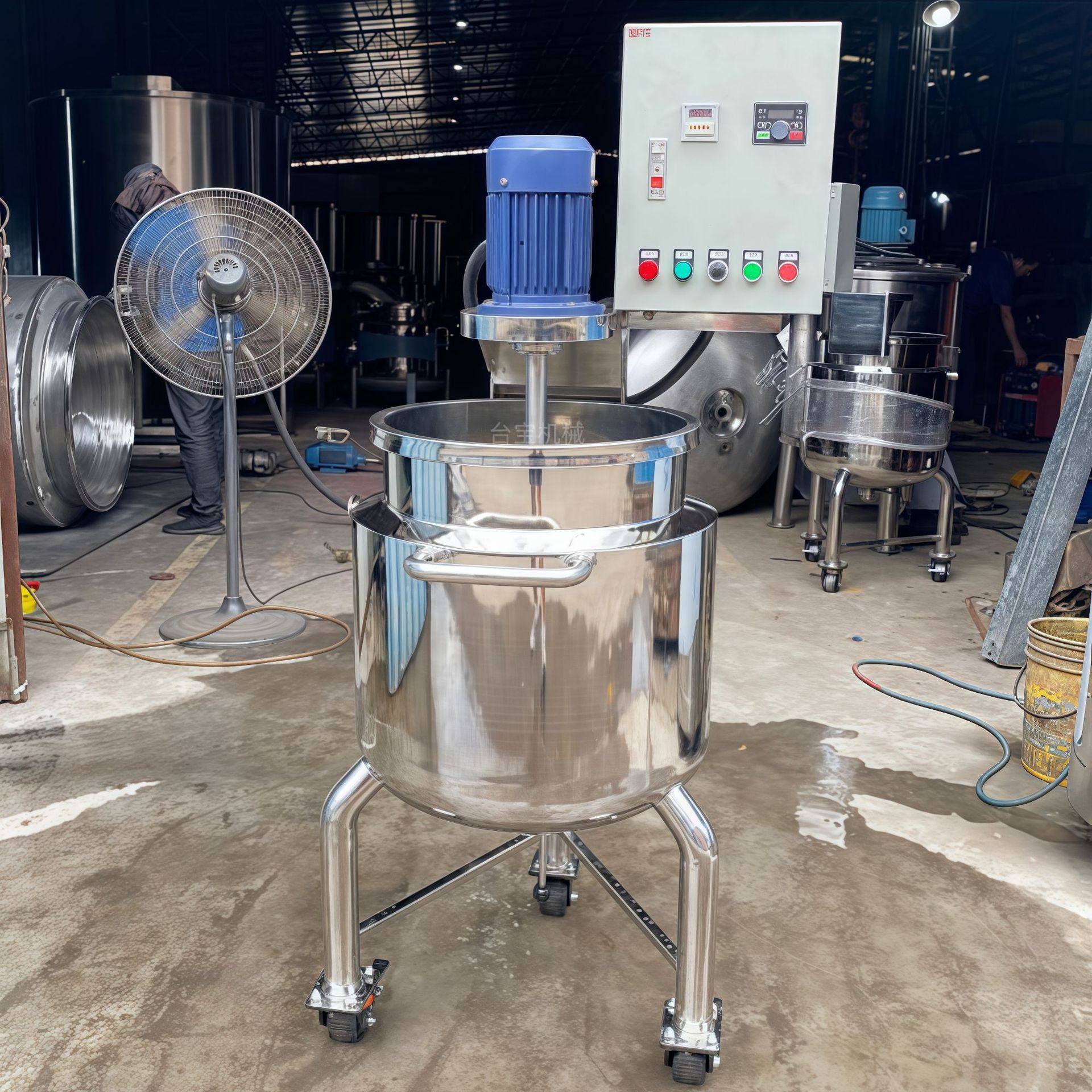 台宝供应 小型化妆品液体搅拌罐小型胶水搅拌机 化工搅拌机,五金/工具,拌料机,淘宝优惠券,粉丝福利购,淘宝优惠卷